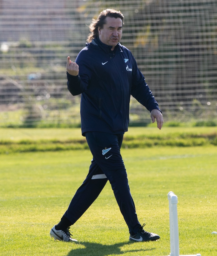 Учебно-тренировочные сборы команды «Зенит» U-18 в Турции, тренировка 31 января