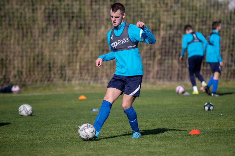 Учебно-тренировочные сборы команды «Зенит» U-18 в Турции, тренировка 31 января