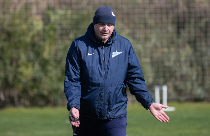 Учебно-тренировочные сборы команды «Зенит» U-18 в Турции, тренировка 31 января