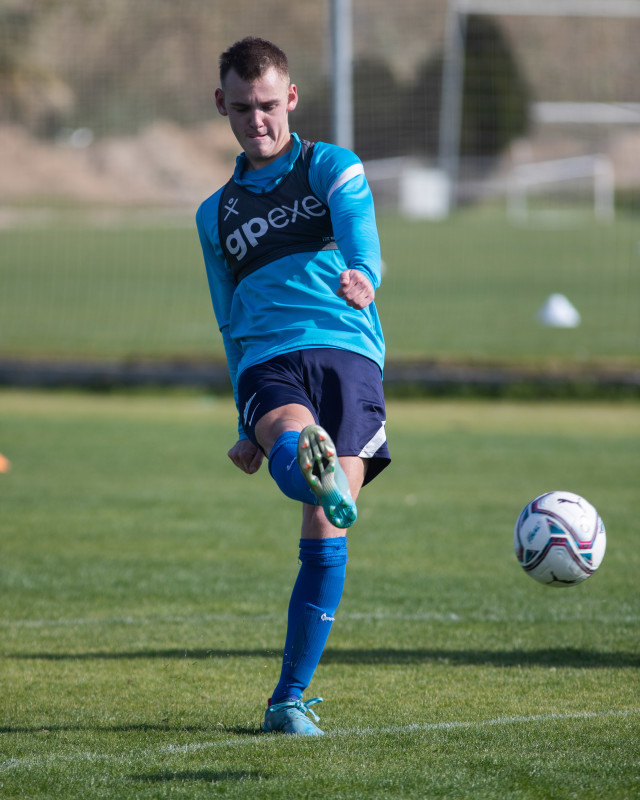 Учебно-тренировочные сборы команды «Зенит» U-18 в Турции, тренировка 31 января