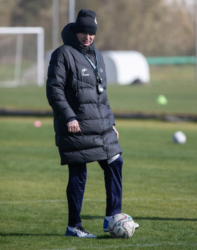 Учебно-тренировочные сборы команды «Зенит» U-18 в Турции, тренировка 31 января