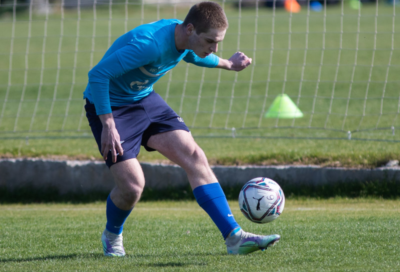 Учебно-тренировочные сборы команды «Зенит» U-18 в Турции, тренировка 31 января