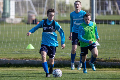 Учебно-тренировочные сборы команды «Зенит» U-18 в Турции, тренировка 31 января