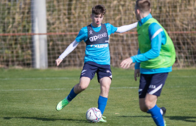 Учебно-тренировочные сборы команды «Зенит» U-18 в Турции, тренировка 31 января