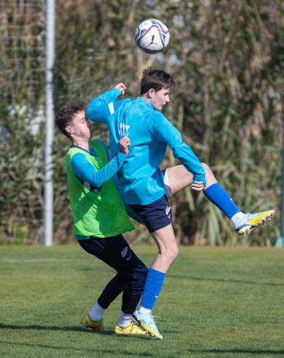 Учебно-тренировочные сборы команды «Зенит» U-18 в Турции, тренировка 31 января