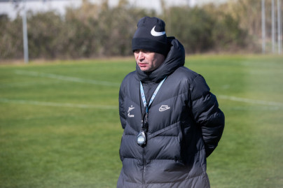 Учебно-тренировочные сборы команды «Зенит» U-18 в Турции, тренировка 31 января