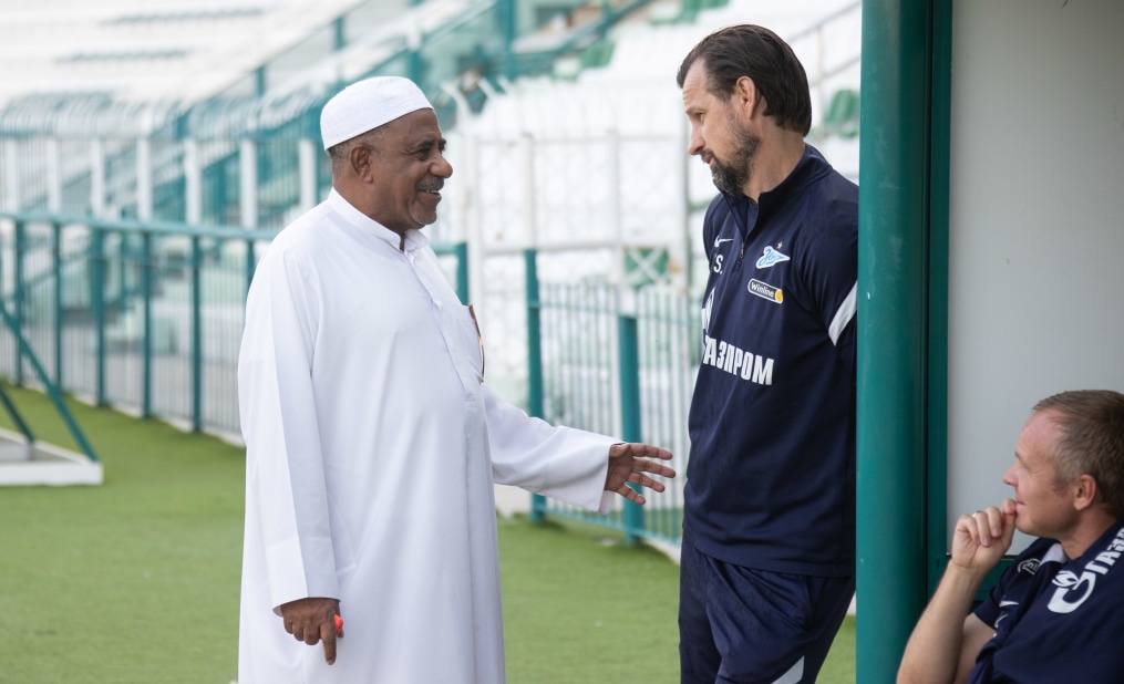 «Газпром» — тренировочные сборы в Дубае, 2 февраля: вечерняя тренировка
