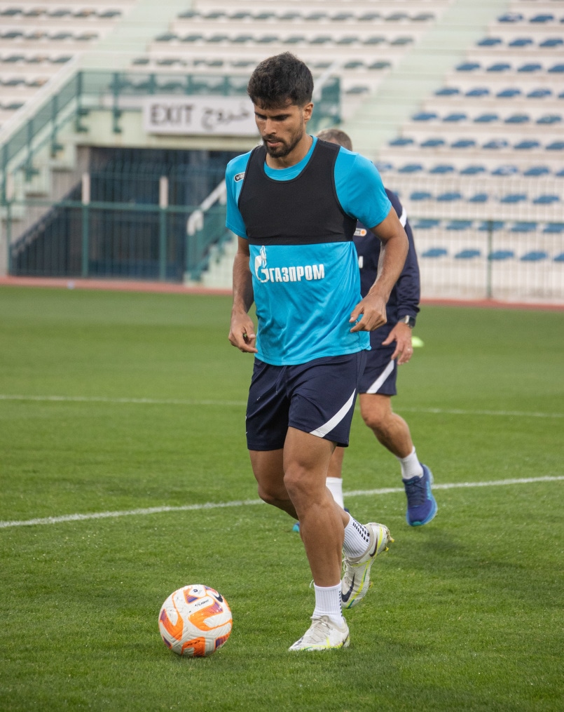 «Газпром» — тренировочные сборы в Дубае, 2 февраля: вечерняя тренировка