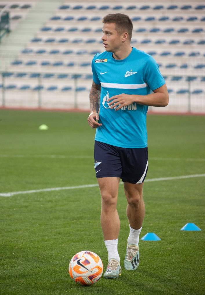 «Газпром» — тренировочные сборы в Дубае, 2 февраля: вечерняя тренировка