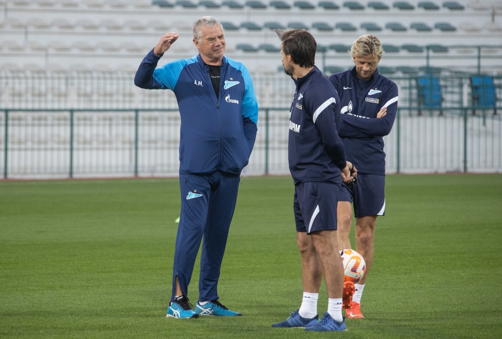 «Газпром» — тренировочные сборы в Дубае, 2 февраля: вечерняя тренировка