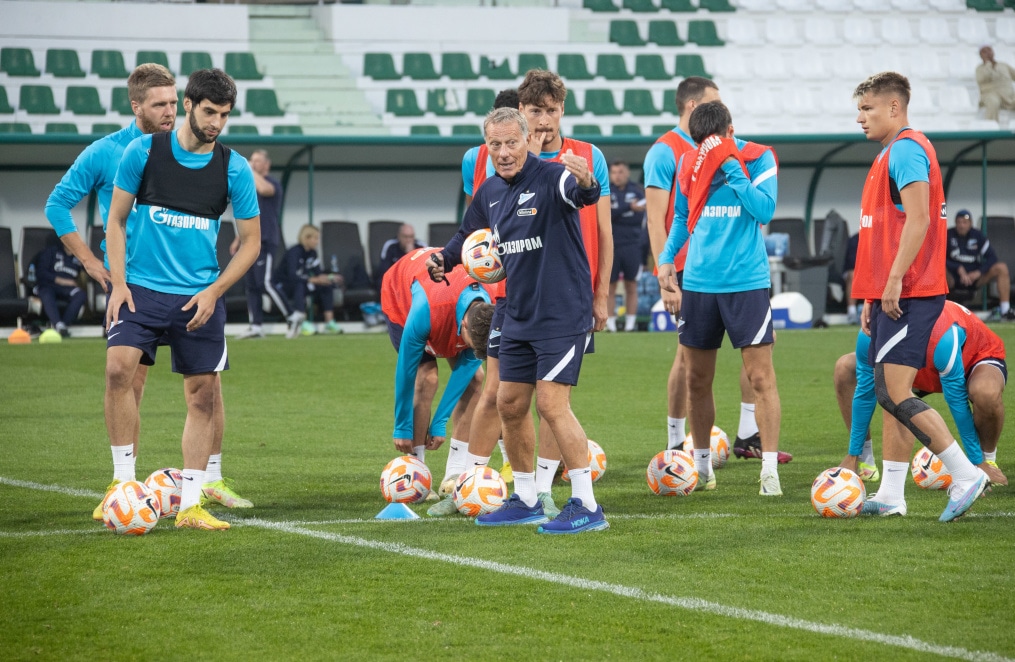 «Газпром» — тренировочные сборы в Дубае, 2 февраля: вечерняя тренировка