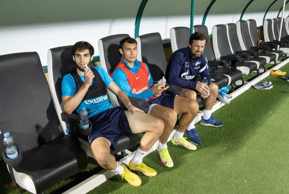 «Газпром» — тренировочные сборы в Дубае, 2 февраля: вечерняя тренировка