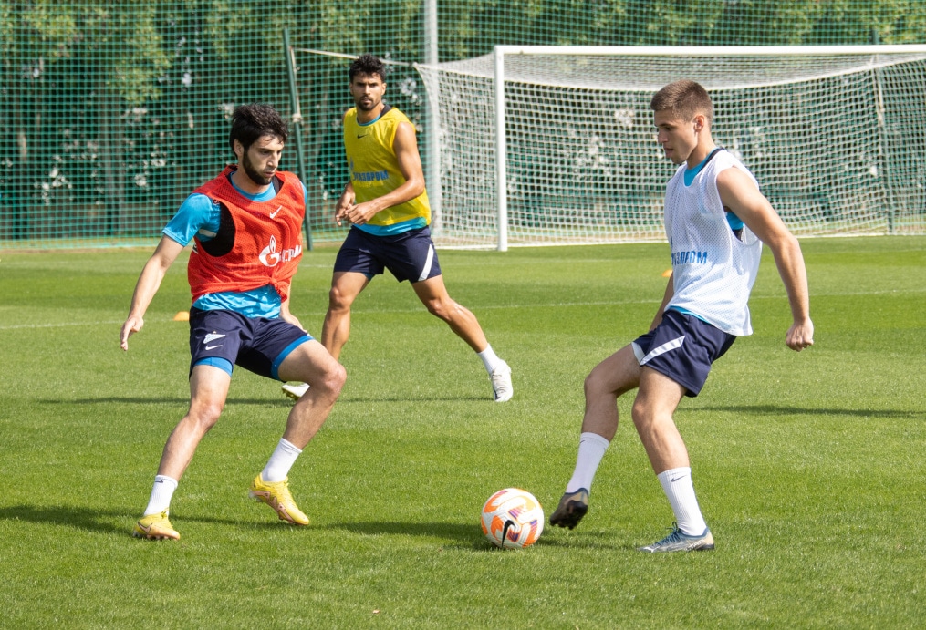 «Газпром» — тренировочные сборы в Дубае, 3 февраля: утренняя тренировка