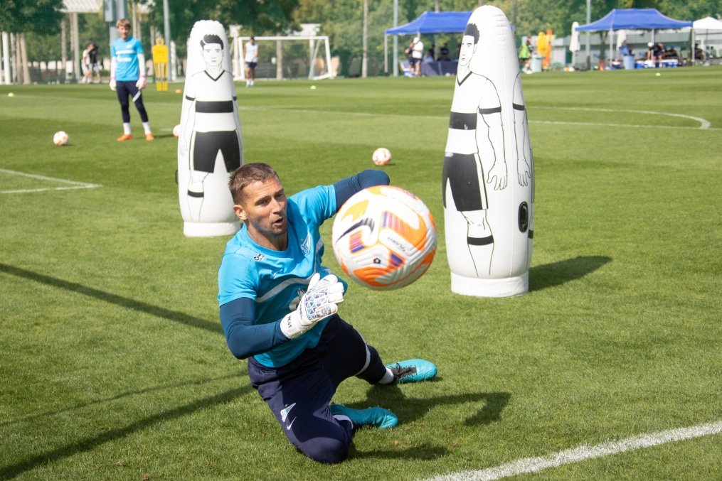 «Газпром» — тренировочные сборы в Дубае, 3 февраля: утренняя тренировка