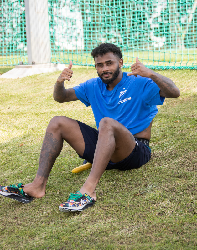 «Газпром» — тренировочные сборы в Дубае, 3 февраля: утренняя тренировка