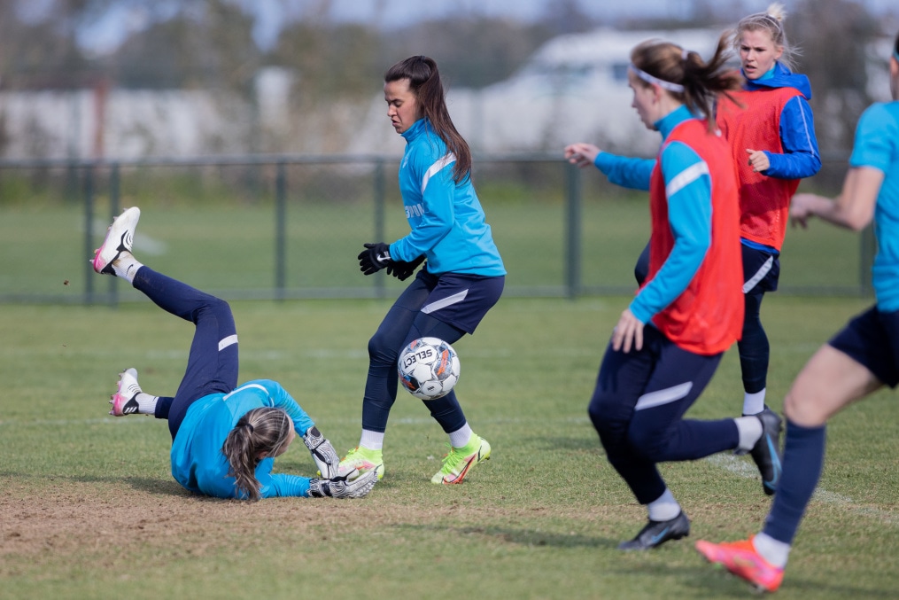 «Газпром»-тренировочные сборы женской  команды «Зенит» в Турции: 6 февраля, утренняя тренировка