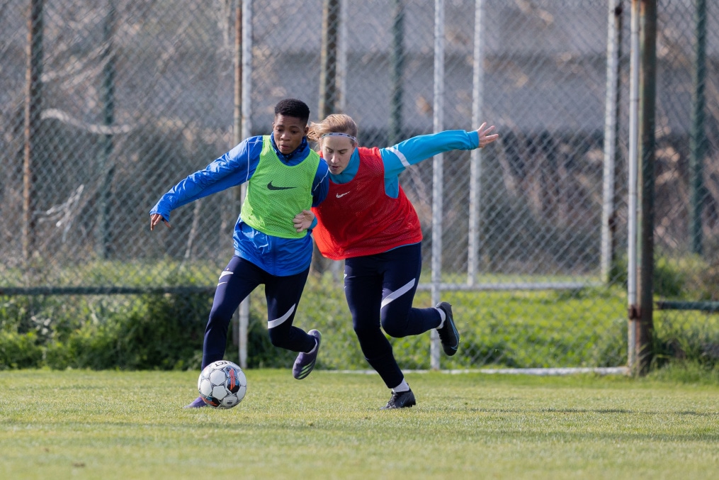 «Газпром»-тренировочные сборы женской  команды «Зенит» в Турции: 6 февраля, утренняя тренировка