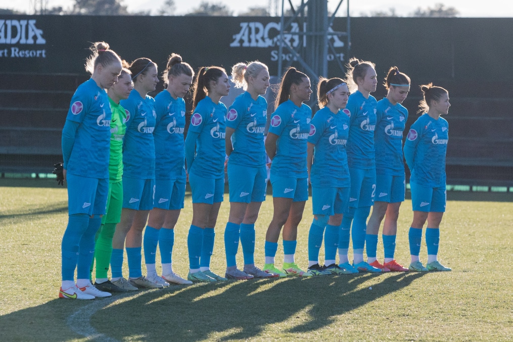 «Газпром»-тренировочные сборы женской команды «Зенит» в Турции: двусторонний матч