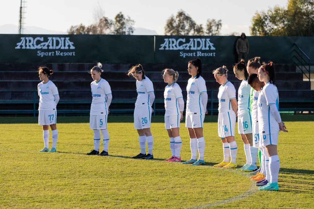 «Газпром»-тренировочные сборы женской команды «Зенит» в Турции: двусторонний матч