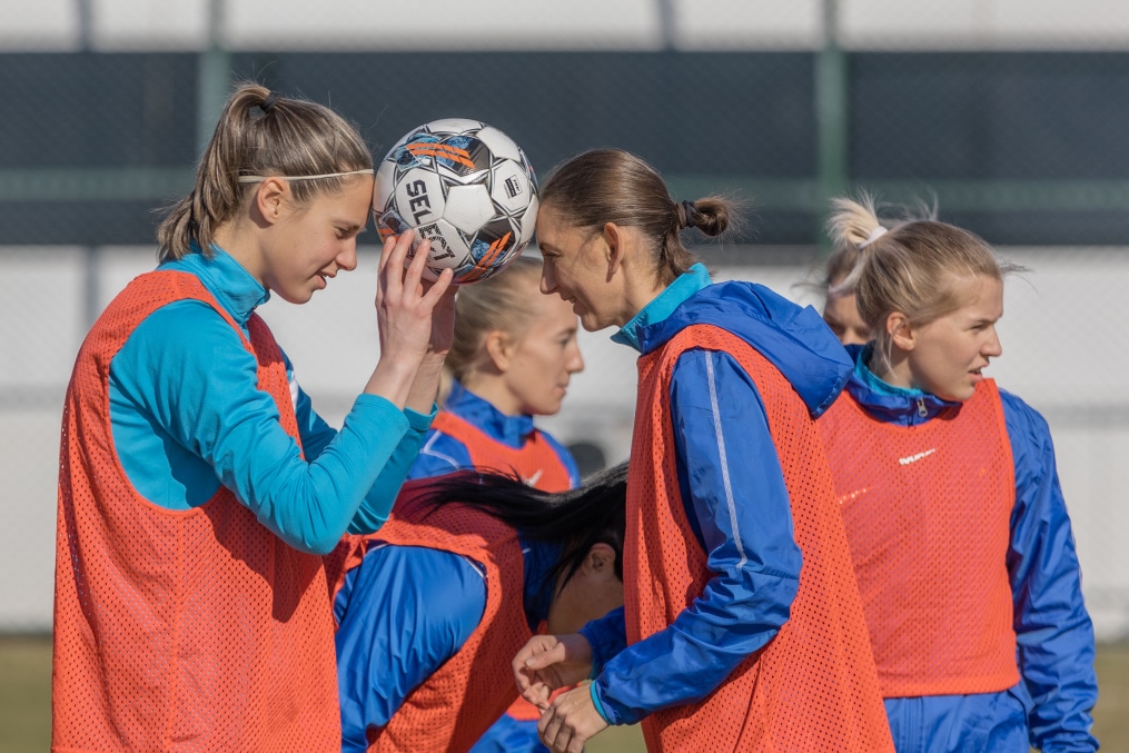 «Газпром»-тренировочные сборы женской  команды «Зенит» в Турции: 9 февраля, утренняя тренировка