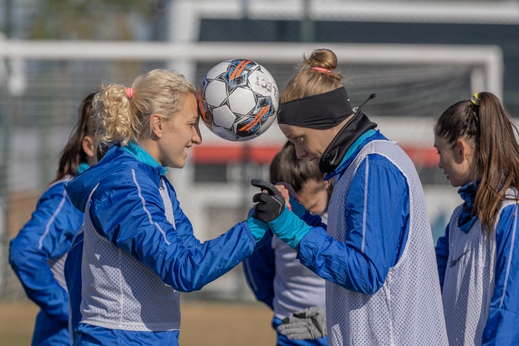 «Газпром»-тренировочные сборы женской  команды «Зенит» в Турции: 9 февраля, утренняя тренировка