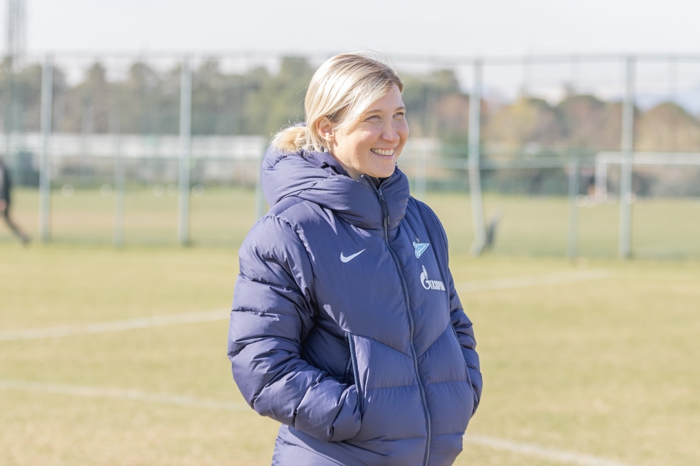 «Газпром»-тренировочные сборы женской  команды «Зенит» в Турции: 9 февраля, утренняя тренировка