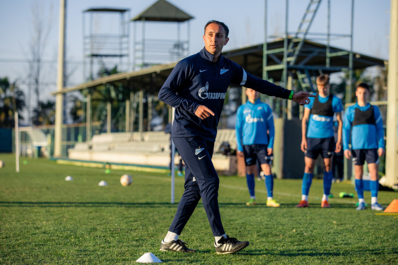 Вторые учебно-тренировочные сборы «Зенита»-м в Турции: 14 февраля, вечерняя тренировка