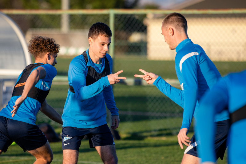 Вторые учебно-тренировочные сборы «Зенита»-м в Турции: 14 февраля, вечерняя тренировка