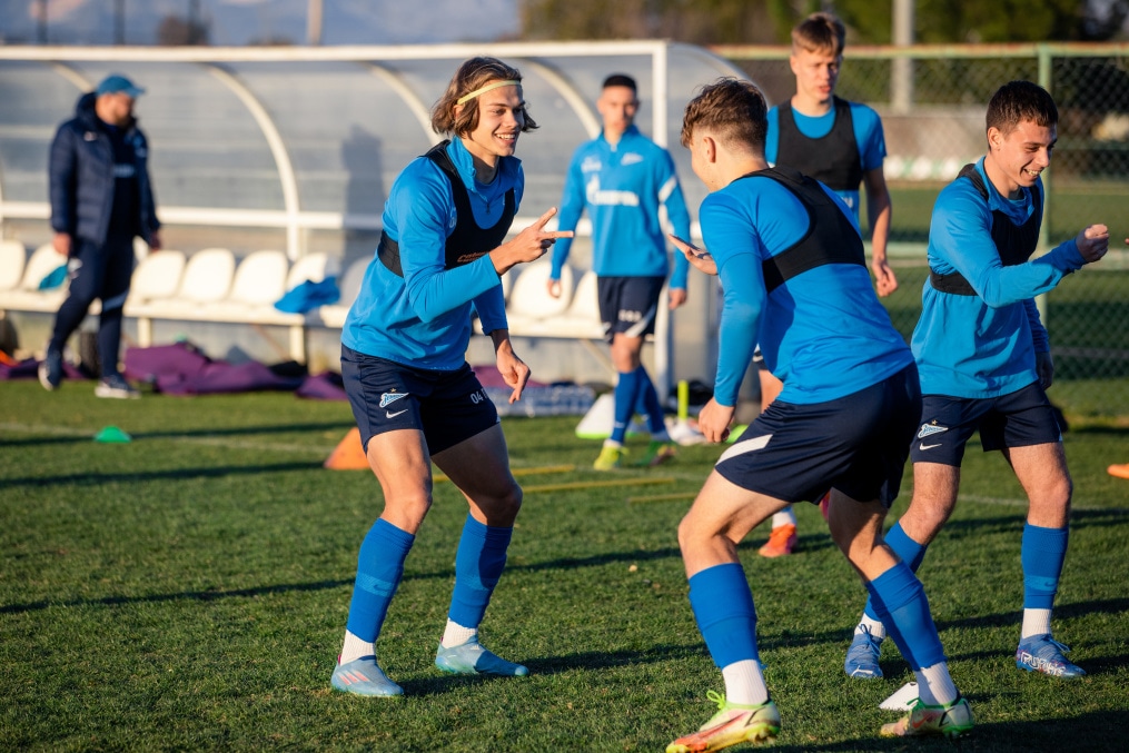 Вторые учебно-тренировочные сборы «Зенита»-м в Турции: 14 февраля, вечерняя тренировка