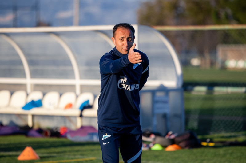 Вторые учебно-тренировочные сборы «Зенита»-м в Турции: 14 февраля, вечерняя тренировка