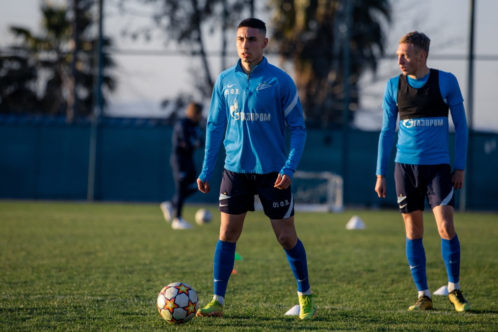 Вторые учебно-тренировочные сборы «Зенита»-м в Турции: 14 февраля, вечерняя тренировка