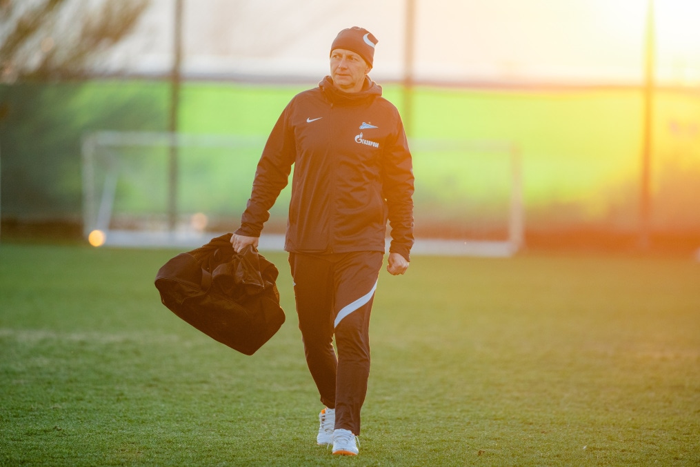 Вторые учебно-тренировочные сборы «Зенита»-м в Турции: 14 февраля, вечерняя тренировка