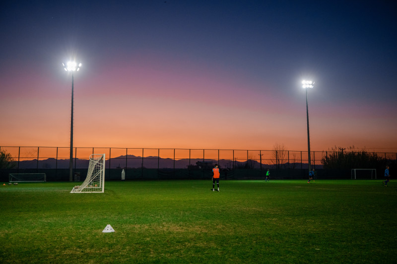 Вторые учебно-тренировочные сборы «Зенита»-м в Турции: 14 февраля, вечерняя тренировка