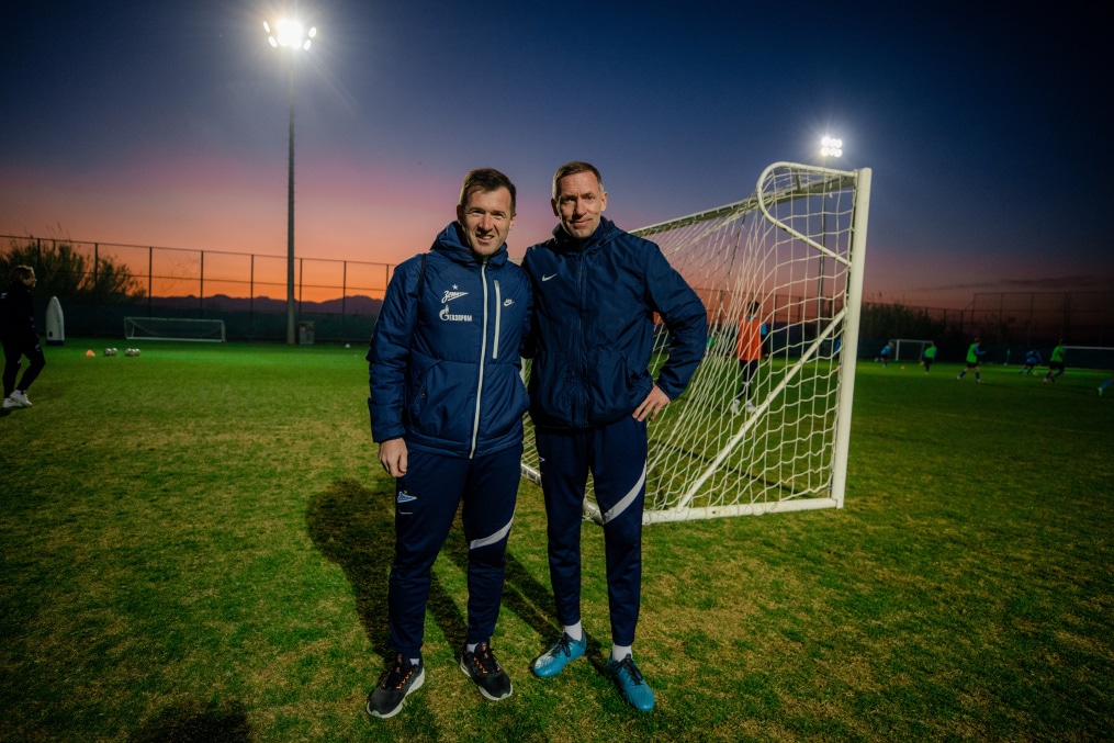 Вторые учебно-тренировочные сборы «Зенита»-м в Турции: 14 февраля, вечерняя тренировка