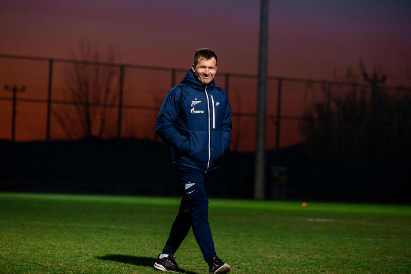 Вторые учебно-тренировочные сборы «Зенита»-м в Турции: 14 февраля, вечерняя тренировка