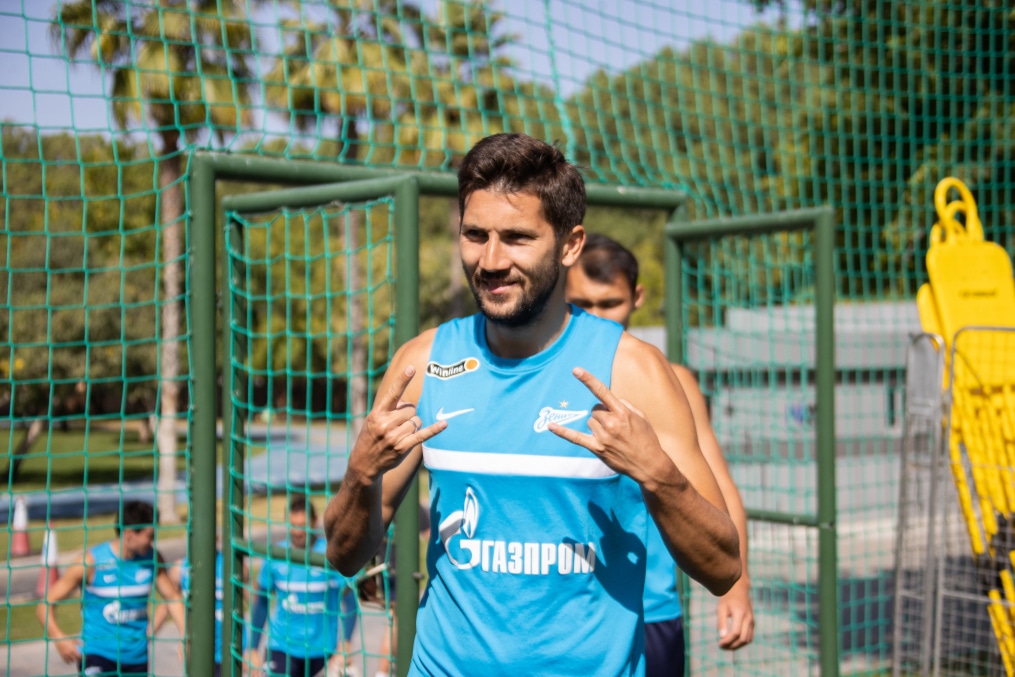 «Газпром» — тренировочные сборы в Дубае, 15 февраля, утренняя тренировка