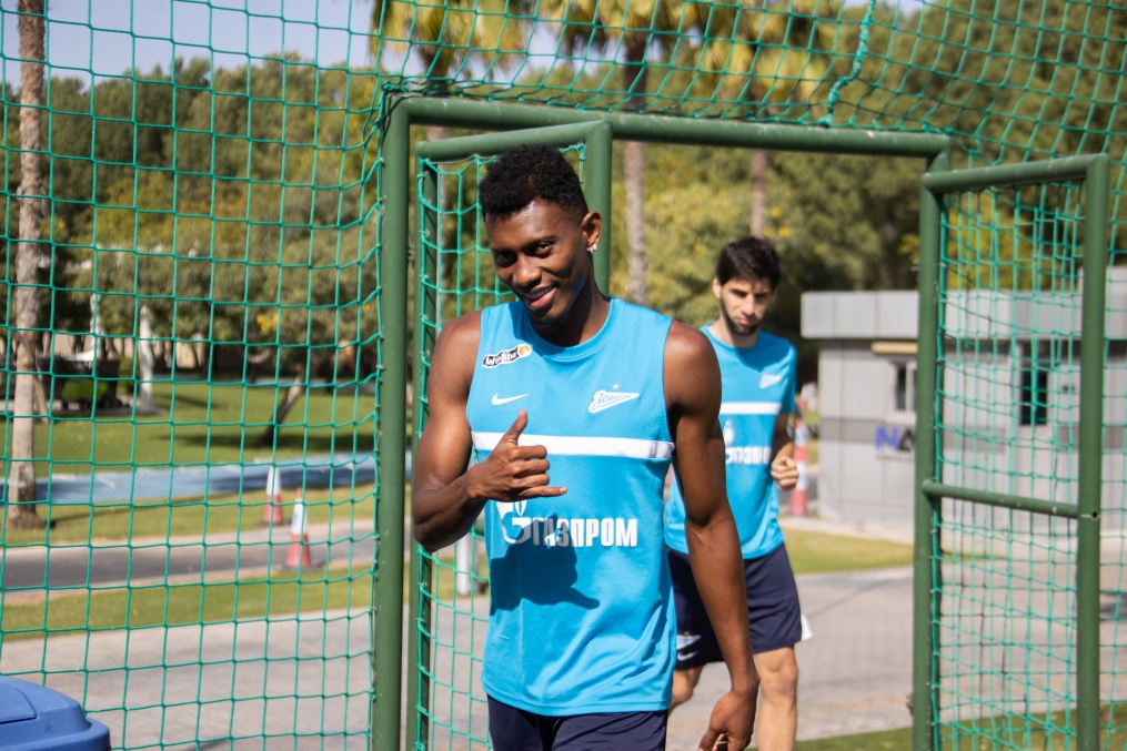 «Газпром» — тренировочные сборы в Дубае, 15 февраля, утренняя тренировка