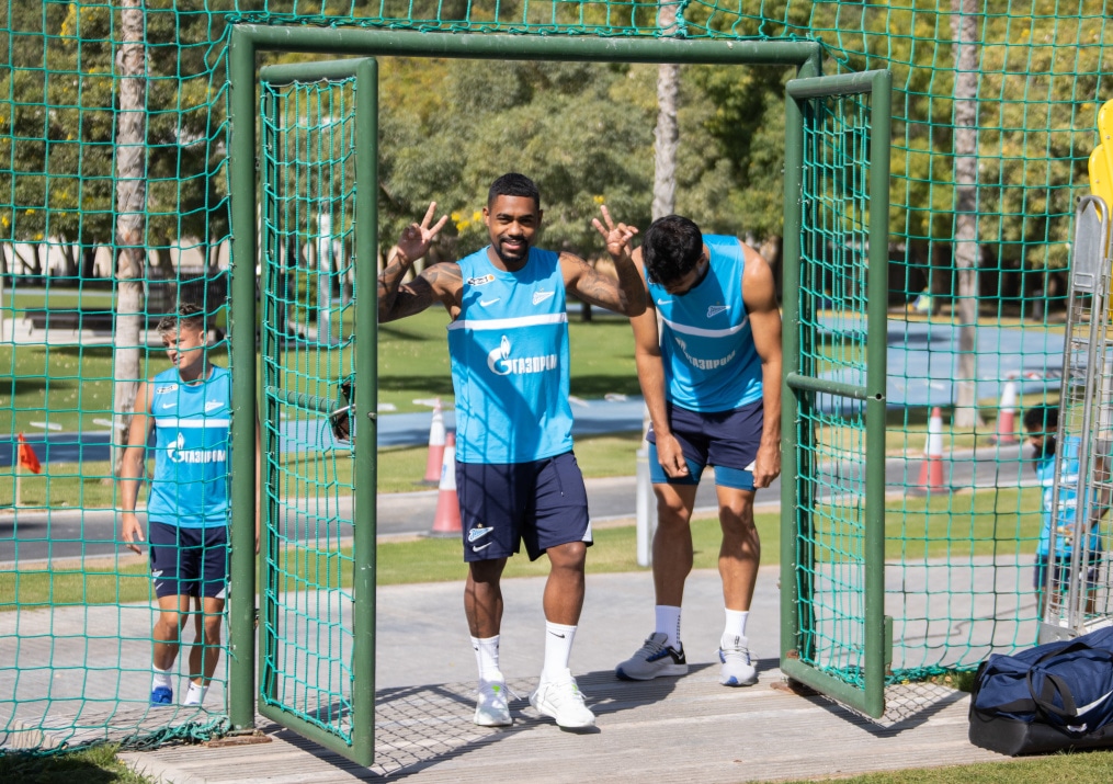 «Газпром» — тренировочные сборы в Дубае, 15 февраля, утренняя тренировка