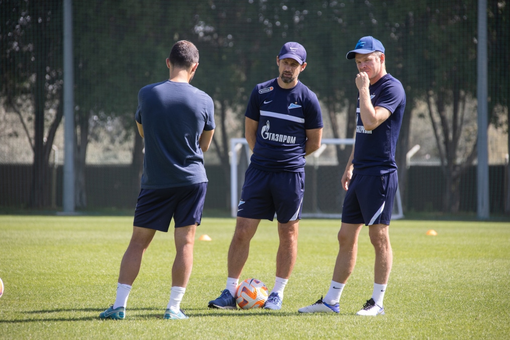 «Газпром» — тренировочные сборы в Дубае, 15 февраля, утренняя тренировка