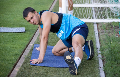 «Газпром» — тренировочные сборы в Дубае, 15 февраля, утренняя тренировка