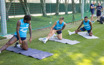 «Газпром» — тренировочные сборы в Дубае, 15 февраля, утренняя тренировка