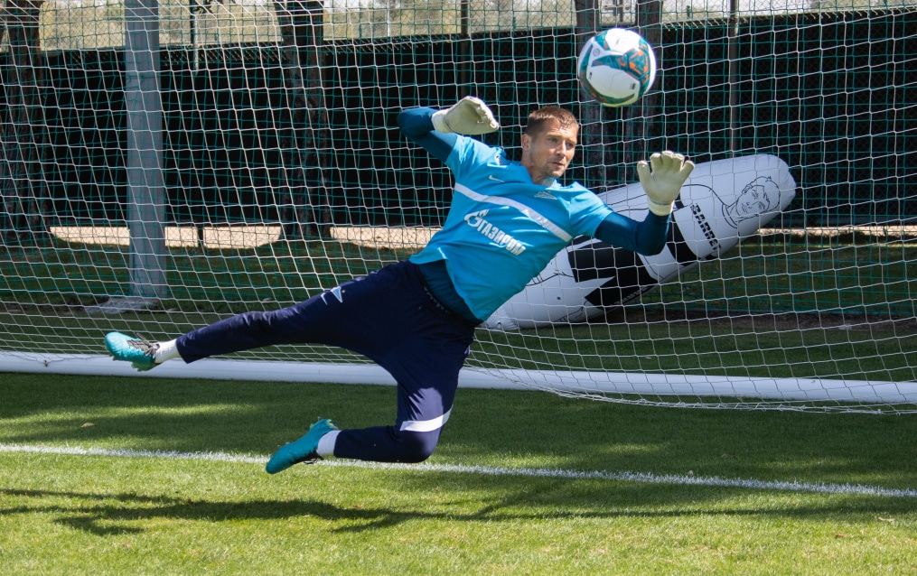 «Газпром» — тренировочные сборы в Дубае, 15 февраля, утренняя тренировка