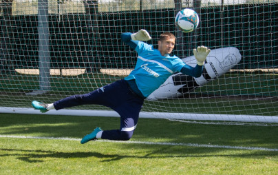 «Газпром» — тренировочные сборы в Дубае, 15 февраля, утренняя тренировка