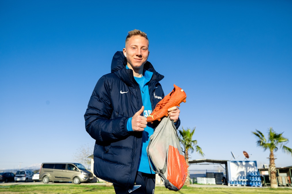 Вторые учебно-тренировочные сборы «Зенита»-м в Турции: 16 февраля, вечерняя тренировка