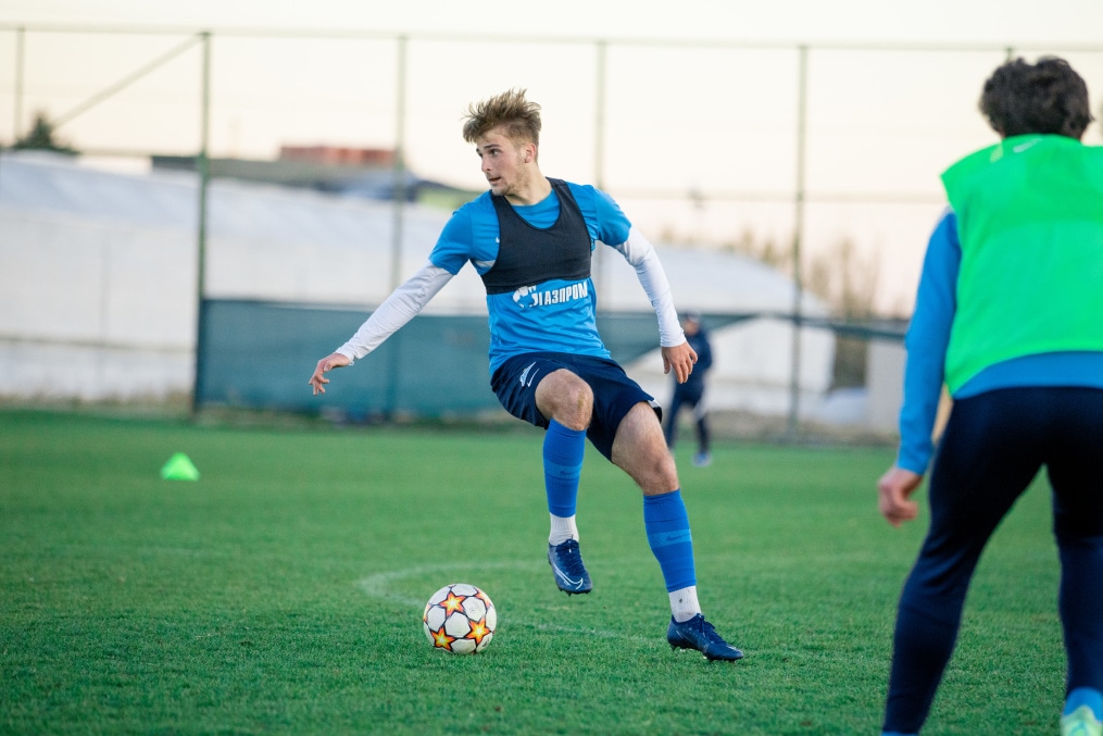 Вторые учебно-тренировочные сборы «Зенита»-м в Турции: 16 февраля, вечерняя тренировка