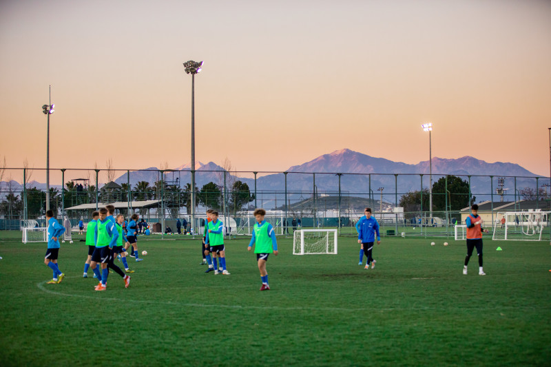 Вторые учебно-тренировочные сборы «Зенита»-м в Турции: 16 февраля, вечерняя тренировка