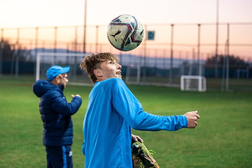 Вторые учебно-тренировочные сборы «Зенита»-м в Турции: 16 февраля, вечерняя тренировка