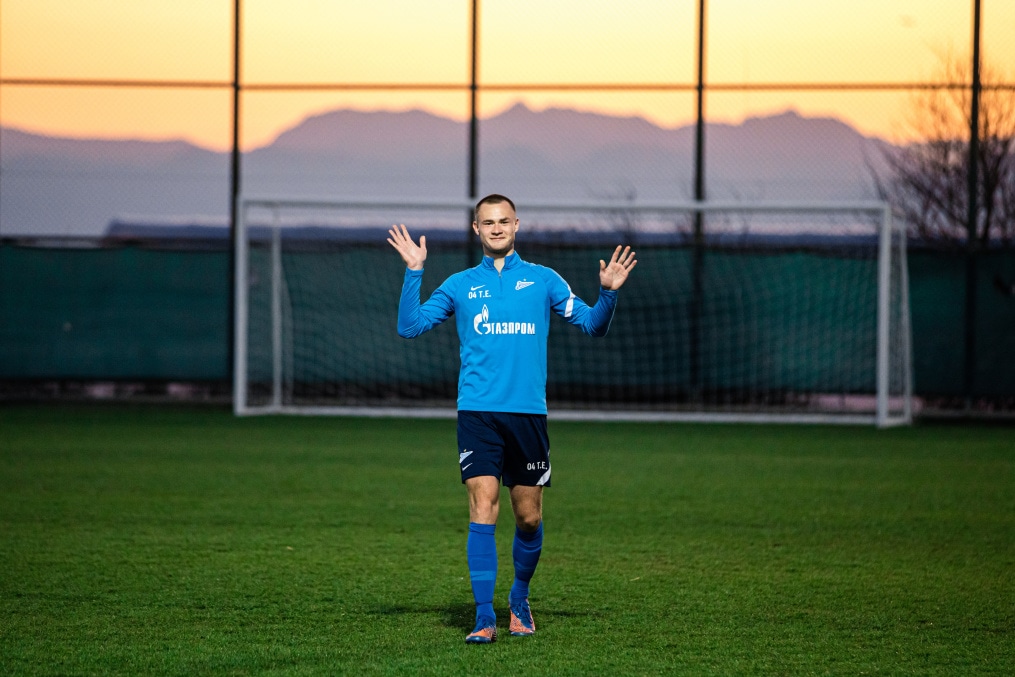 Вторые учебно-тренировочные сборы «Зенита»-м в Турции: 16 февраля, вечерняя тренировка