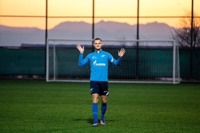 Вторые учебно-тренировочные сборы «Зенита»-м в Турции: 16 февраля, вечерняя тренировка