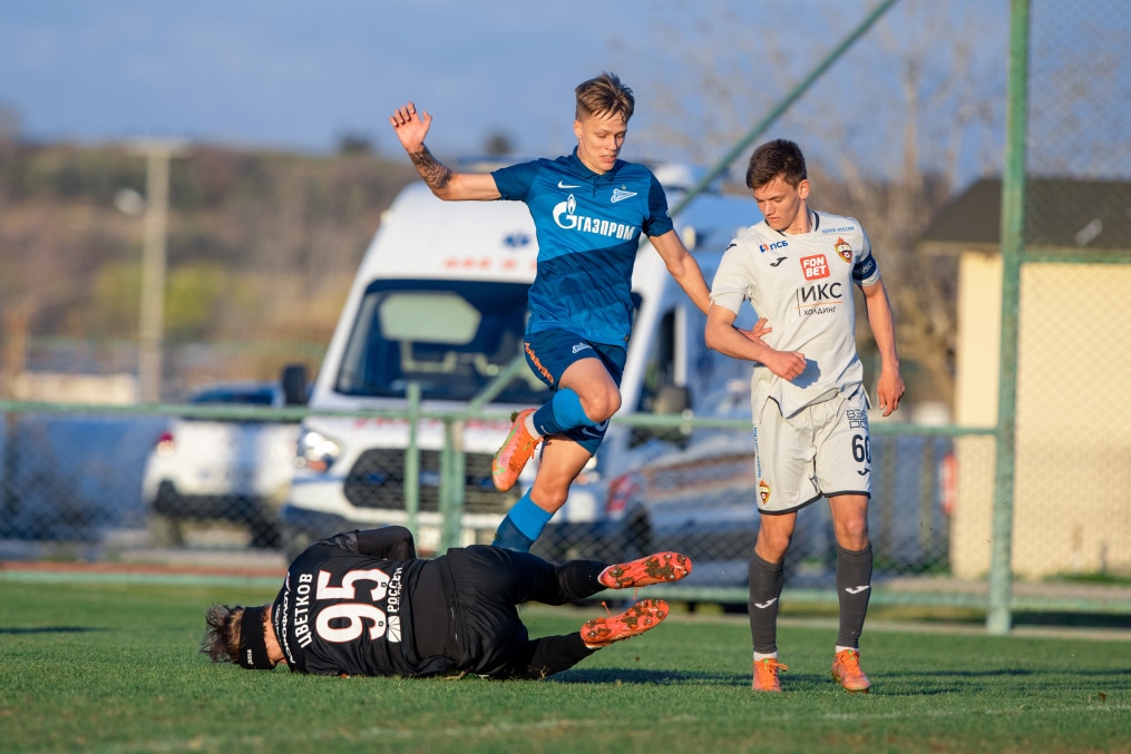 Вторые учебно-тренировочные сборы «Зенита»-м в Турции: товарищеский матч «Зенит»-м — ЦСКА-м
